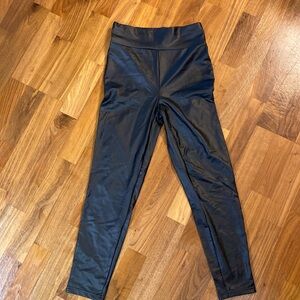 Shein faux leather leggings